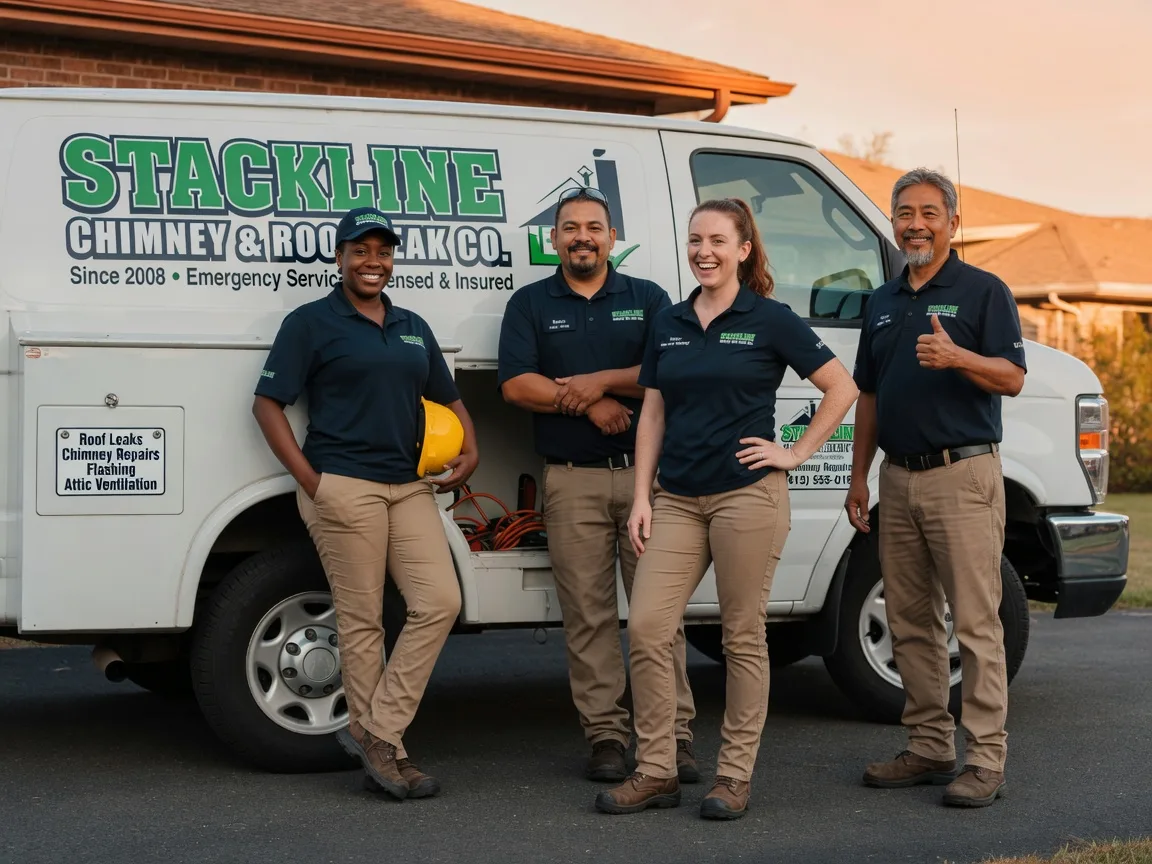 Chimney flashing repair company in Birdsnest, VA